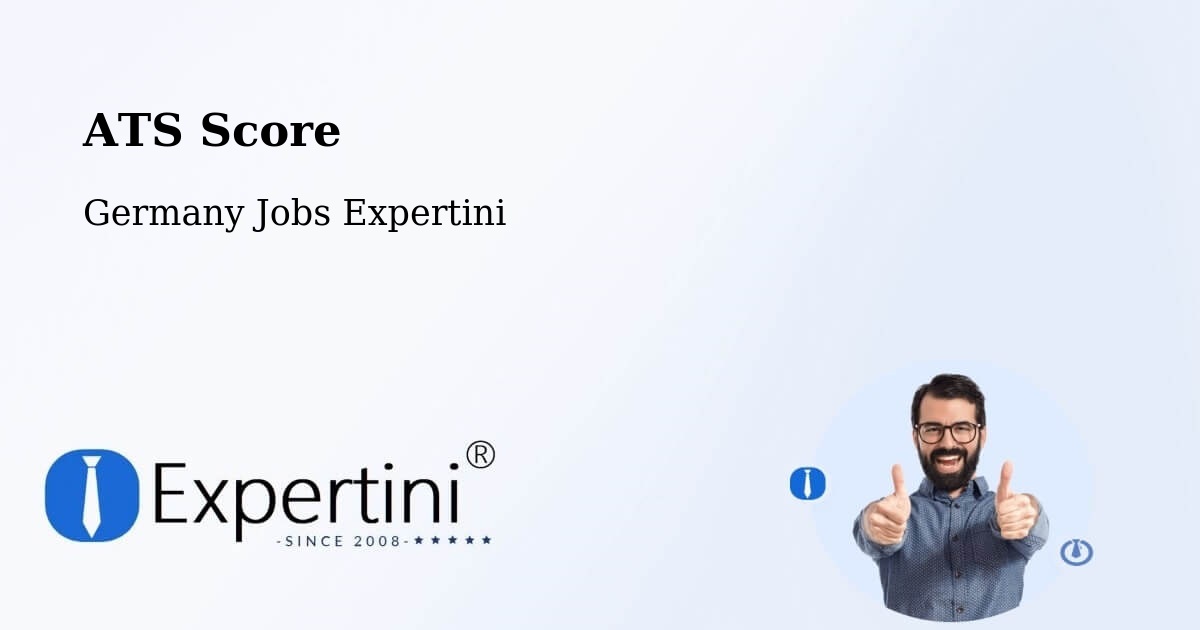 Resume ATS Score & Job Description Match Tool – Raisting - Germany Jobs Expertini