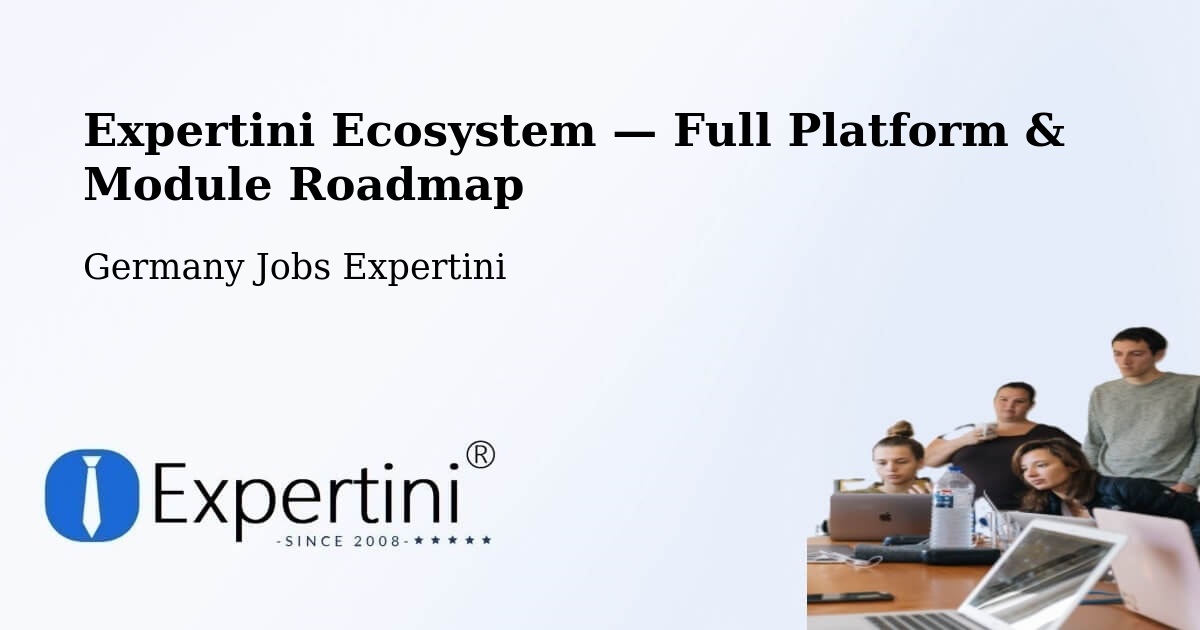 Expertini Ecosystem — Full Platform & Module Roadmap – Raisting