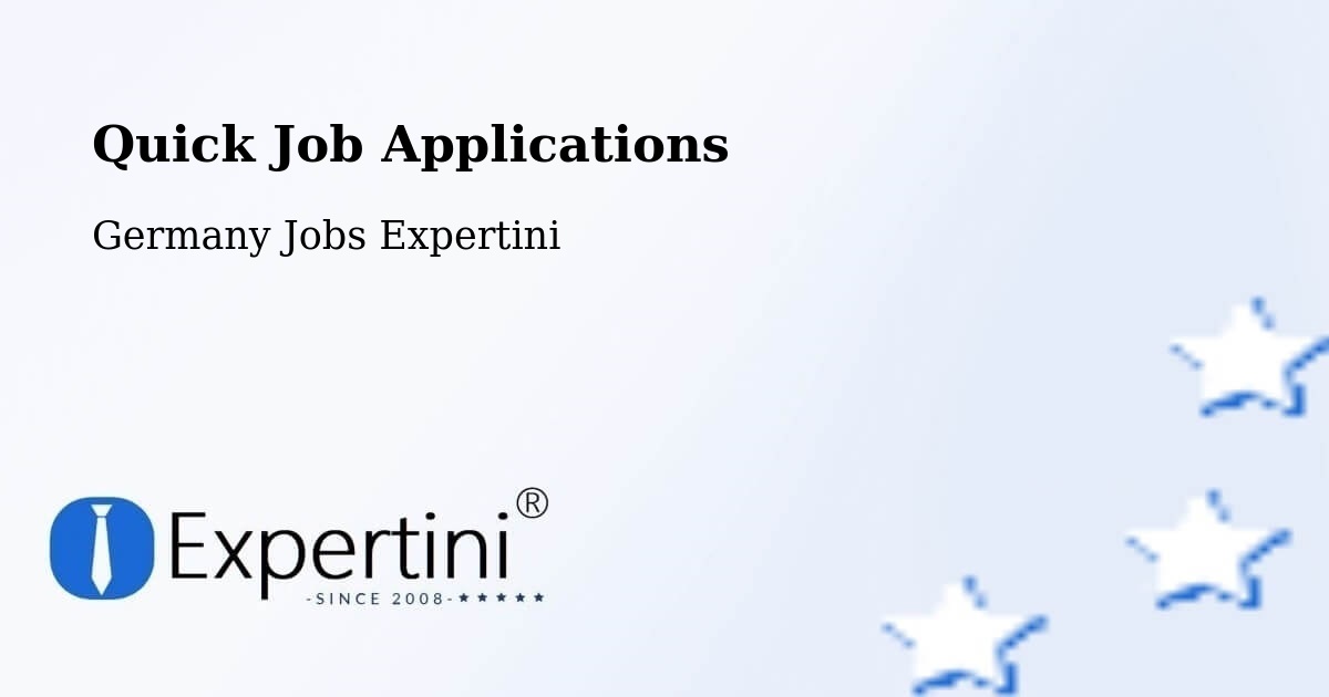 Quick Apply Feature – Raisting - Germany Jobs Expertini